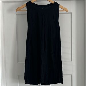 Black Sleeveless Top - 155